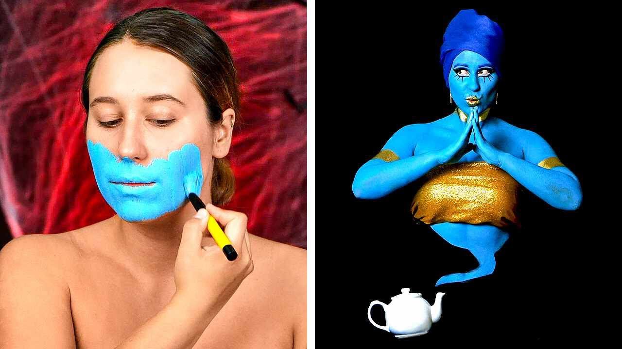 СЛАДОСТЬ ИЛИ ГАДОСТЬ! НЕВЕРОЯТНЫЙ МАКИЯЖ НА ХЭЛЛОУИН, КОТОРЫЙ СТОИТ ...