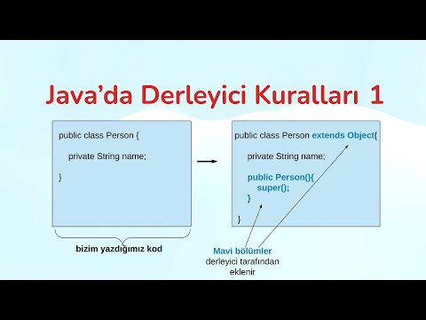 Video: Java'da özel kurucuya sahip bir sınıf miras alınabilir mi?