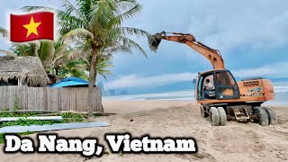 Download Lagu Da Nang Beach Update 🇻🇳 | My An Beach Walk + Tourist Town Construction \u0026 Weather MP3