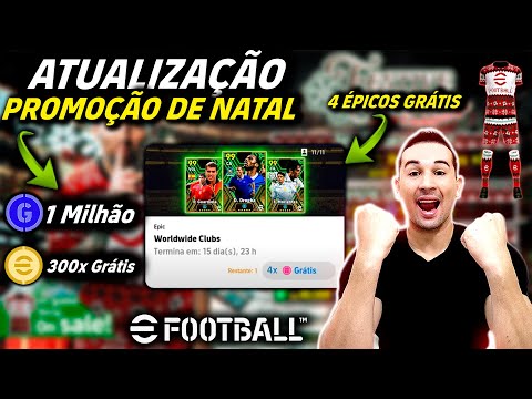 NOVIDADES AO VIVO DO EFOOTBALL 2024 MOBILE,A CHEGADA DOS ÉPICOS SPANISH  LEAGUE ATTACKERS 