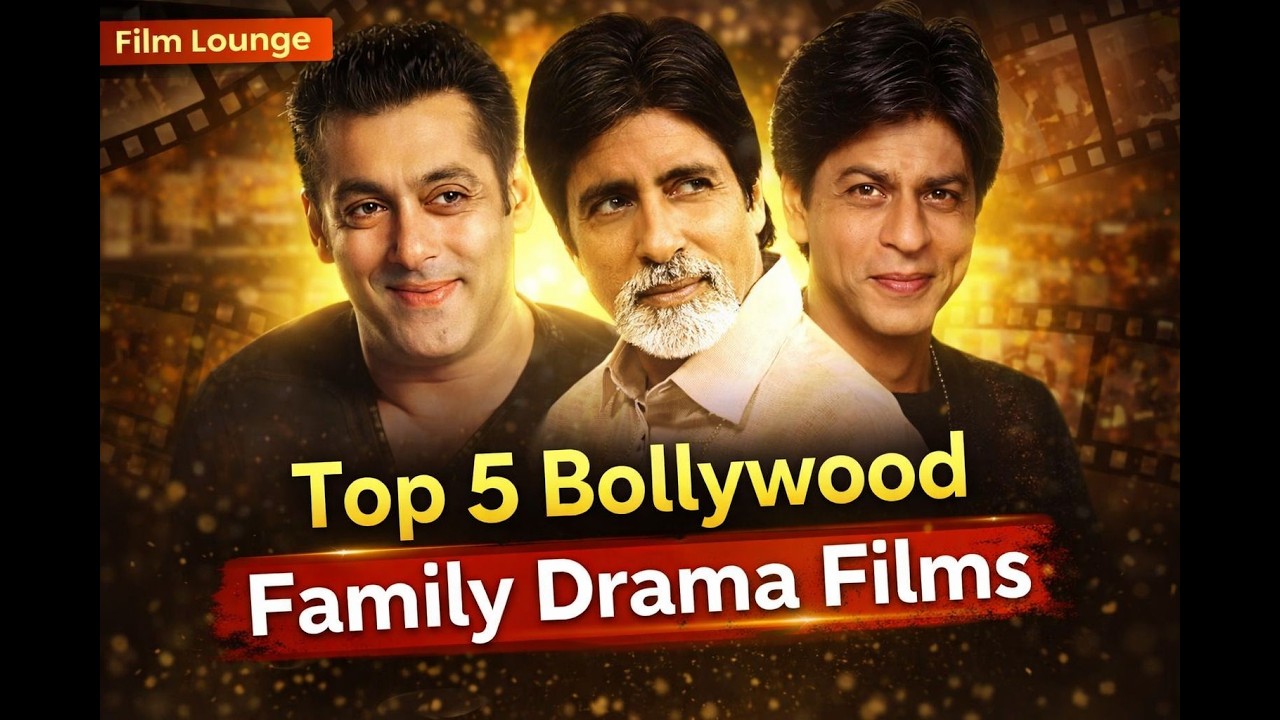 Top 5 Bollywood Family Drama Movies of All Time | Emotional & Evergreen Classics | Film Lounge 🎬🔥