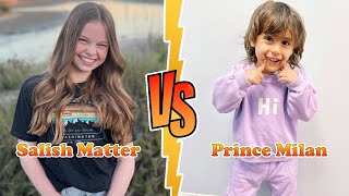 Salish Matter VS Prince Milan (The Royalty Family) Transformation 2024 ★ From Baby To Now