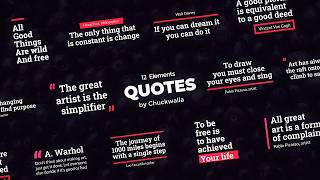 Quotes (After Effects Template)