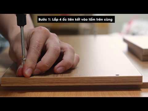 Video Hướng dẫn lắp ghép kệ màn hình máy tính gỗ - youtube