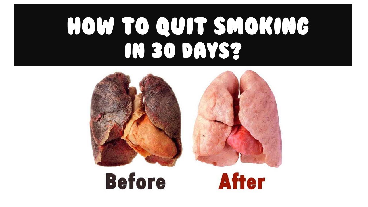 How To Quit Smoking Forever How To Purify Smokers Lungs Youtube