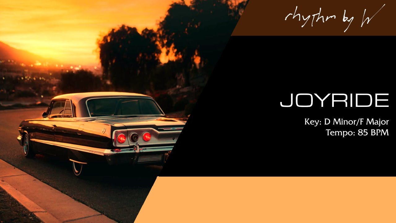 [FREE] Rhythm by W - Joyride (West Coast Style Hip-Hop/R&B Beat, 85 BPM ...