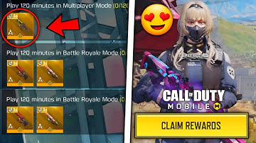 *NEW* Unlock 3 FREE Legendary Guns + Secret Redeem Code & Girls Frontline Collab PT 2! Cod Mobile!
