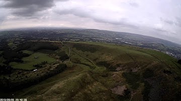 Soaring at Cown Edge Derbyshire