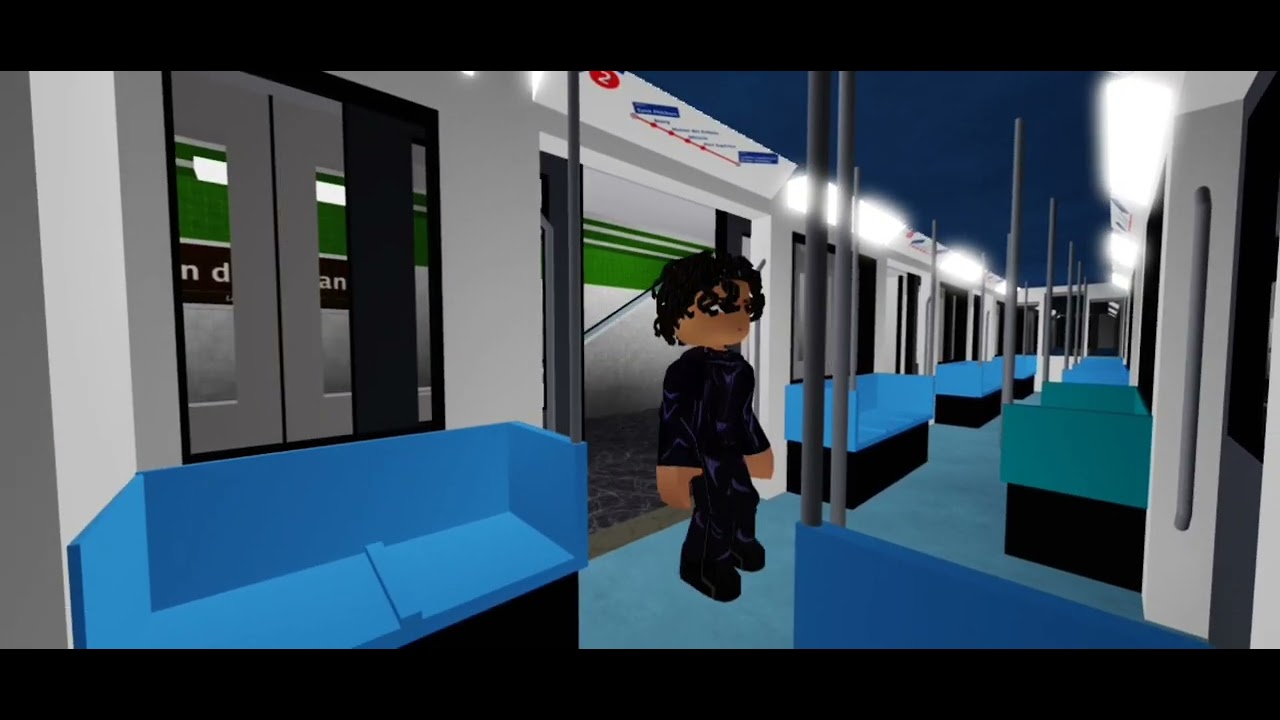 🚇 Voyage dans un Val 206 sur la ligne 2 de Lille entre Pont Supérieur et Saint Philbert ( Roblox )