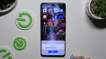 HONOR 200 PRO - How to Change Icon Size | Adjust Icon Dimensions