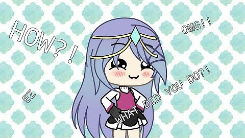 HOW TO MAKE SQUISHED FACE IN GACHA LIFE/REQUESTED