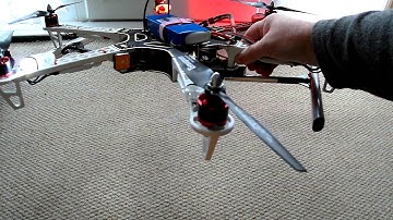 DJI F550 with retracts