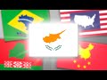 World Flag Animation but Every Country is Cyprus 🇨🇾