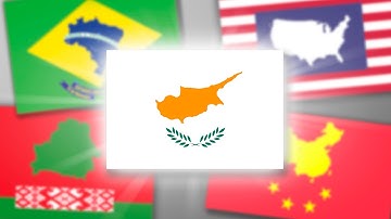 World Flag Animation but Every Country is Cyprus 🇨🇾
