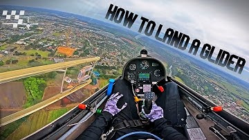 The FASCINATING WAY Glider Pilots Are Trained To Land
