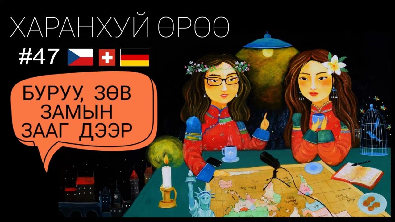 Чех-Швейцарь-Герман | Харанхуй Өрөө Подкаст | Буруу, зөв замын заагт