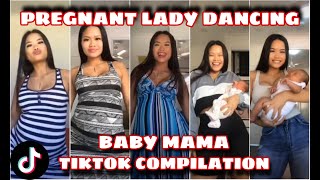 Pregnant lady dancing “Baby Mama” song || Sarah Magusara Pregnancy TikTok Compilation