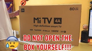 Mi TV 4A 32" Unboxing & Installation experience with HOW TO DO IT AT HOME guide!