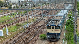 9867レ EF65-2068牽引 都営地下鉄三田線6500形 6511F 甲種輸送