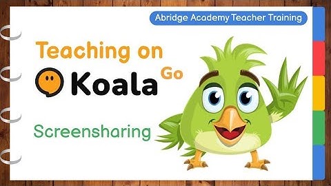 Screensharing in Koala Go