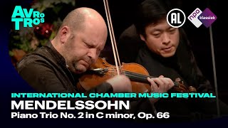 Mendelssohn: Piano Trio No. 2 in C minor, Op. 66  International Chamber Music Festival Utrecht  HD