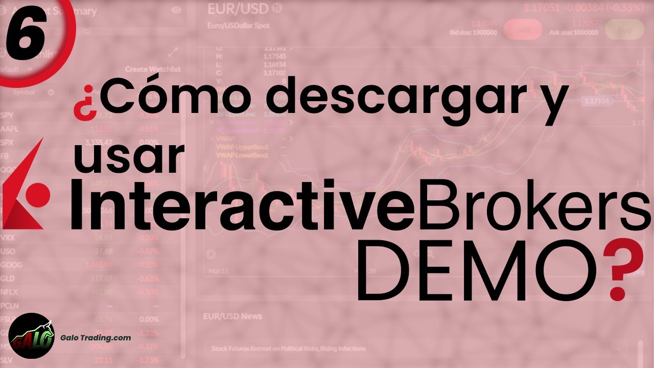 | 6️⃣ || Como descargar y crear cuenta en INTERATIVE BROKER DEMO |📈 ...