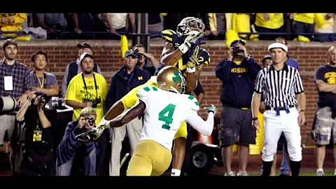 Michigan vs ND 2011 Game Winning Touchdown: Frank ...