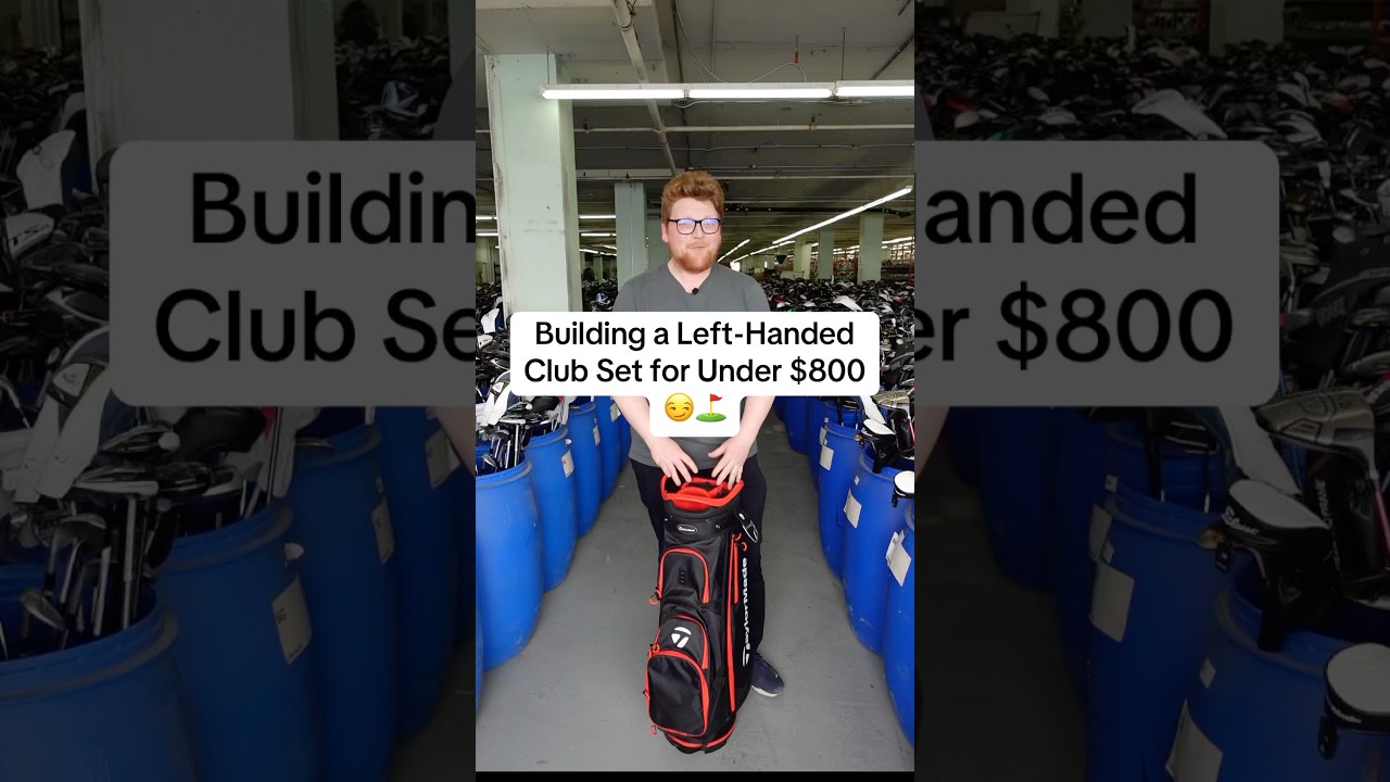 Low Cost Club Sets - Left-Handed Golfer Edition ⛳️