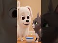 কুকুরটা দুধ এনে দিলো 😭🐶 | Dog Brings Milk For Hungry Cat 🐱💖 | Emotional Story#shortvideo #short