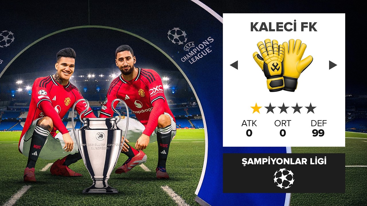 SADECE KALECİLERİN OLDUĞU BİR TAKIM ŞAMPİYONLAR LİGİ KAZANABİLİR Mİ ?