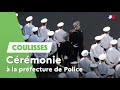 Dans les coulisses dune crmonie  la prfecture de police 