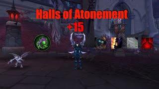 TIMED A +15 | Halls of Atonement +15 | Vengeance DH PoV | Shadowlands