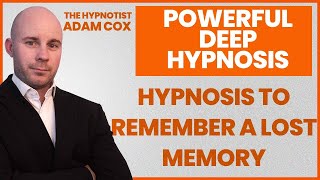 Hypnosis to Remember a Lost Memory or Find Something That's Missing