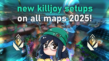 *NEW* Radiant Killjoy Setups For Every Map 2025! (Valorant Guide)
