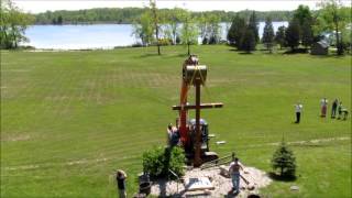 Bear Lake Camp Cross Raising 5-21-16