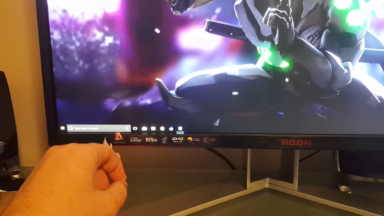 Sticker peeling off new monitor - YouTube Sticker peeling off new monitor - YouTube
