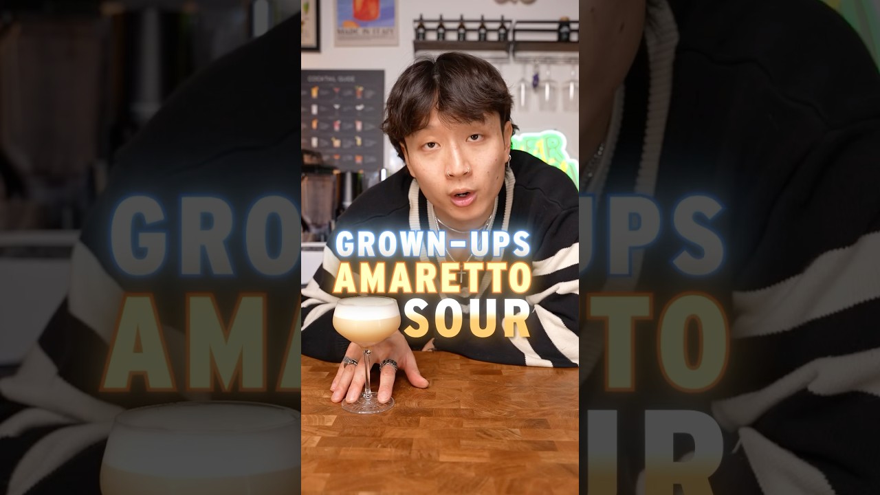 Grown-Up’s Amaretto Sour 