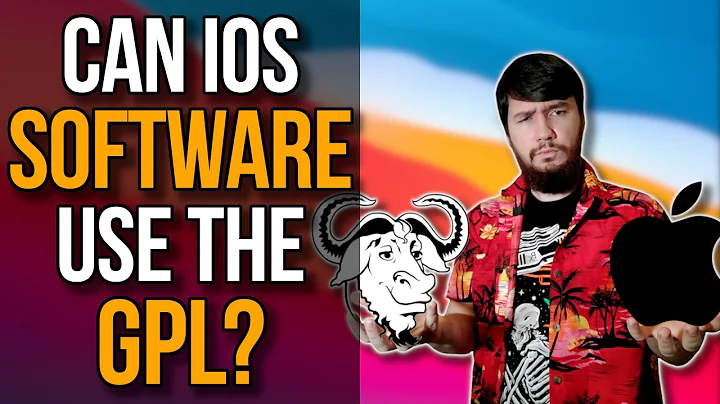 Apple Doesn't Accept The GPL, Or Do They??