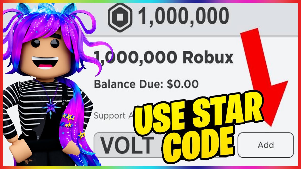 USE STAR CODE: VOLT* HOW TO USE ROBLOX STAR CODES! 2021! (Roblox