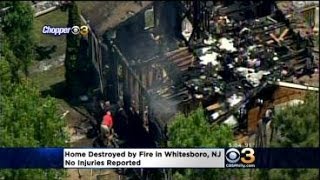 Fire Destroys Home In Cape May County