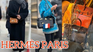 Hermes bags, Birkin, Kelly/PARIS STREET  STYLE PARIS  STREET FASHION