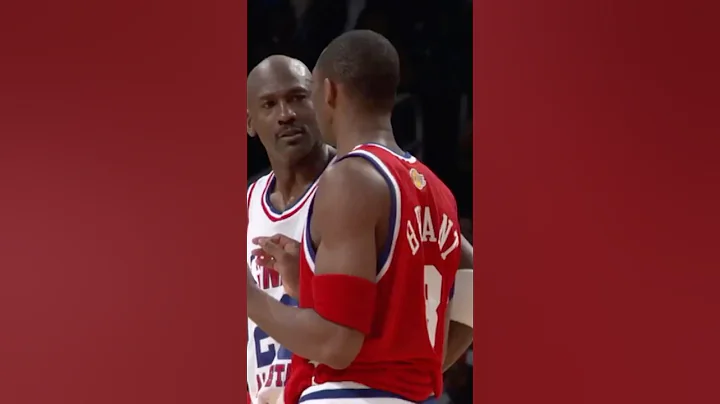 Michael Jordan & Kobe Bryant Mic’d Up Moment from 2003 All-Star Game!