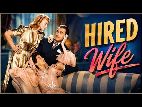 Romantic Comedy "Hired Wife" (1940) Starring- Rosalind Russell, Brian Aherne, Virginia Bruce