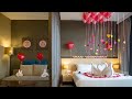 Marriage anniversary decoration at home |Valentine's day | marriage anniversary | honeymoon special|