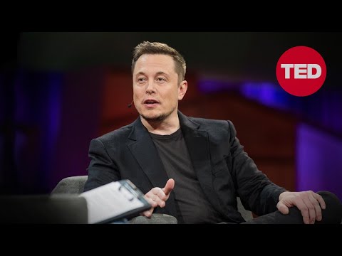 Elon Musk: The future we're building -- and boring | TED thumbnail