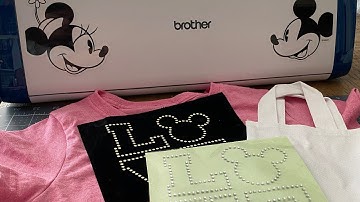 At Your side 🧵 Virtually!  Using Rhinestone Kit on the ScanNCut