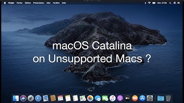 How to Install macOS Catalina 10.15 on Unsupported Macs ?