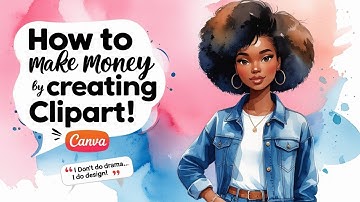 How to Make Money Online by Creating Clip Art with Canva Magic Studio