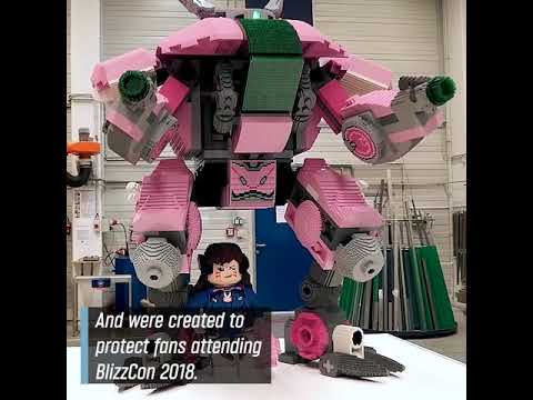 Vídeo: Aqui Está Nossa Primeira Olhada No Rastreador De Overwatch Na Forma De Lego