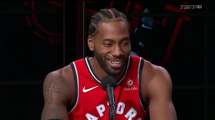 Kawhi Leonard laughs at Media Day and says he is a...